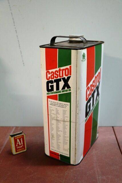 Castrol GTX Liquid Engineering 5 litre Motor Oil Tin