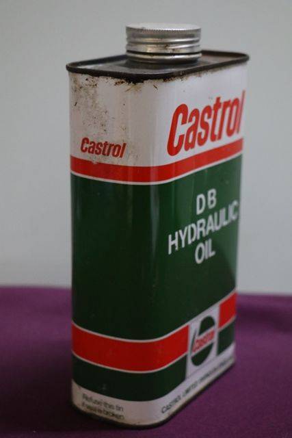 Castrol L GDB Hydraulic Oil One Litre Motor Oil Tin 