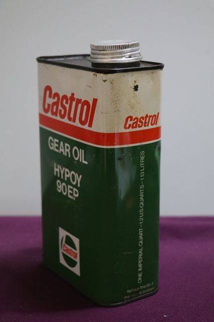 Castrol L Gear Oil HYpoy 90 EP one Litre Motor Oil Tin 