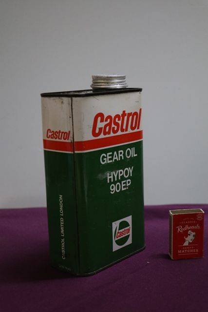 Castrol L Gear Oil HYpoy 90 EP one Litre Motor Oil Tin 