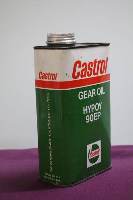 Castrol L Gear Oil Hypoy 90 EP One Litre Motor Oil Tin  