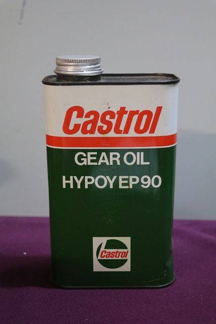 Castrol L Gear Oil Hypoy EP 90 1 Litre Motor Oil Tin 