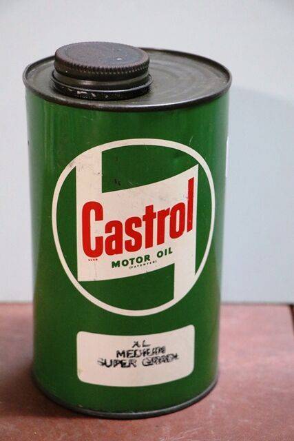 Castrol Z XL Medium Super Grade Motor Oil Quart Tin