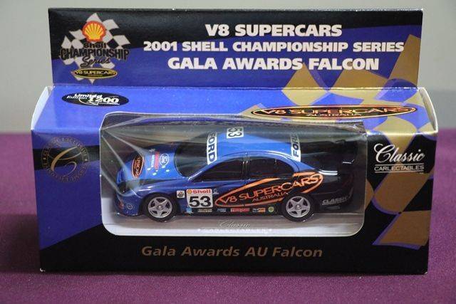 Classic Carlectables Shell Championship V8 Supercar Falcon Model Car 