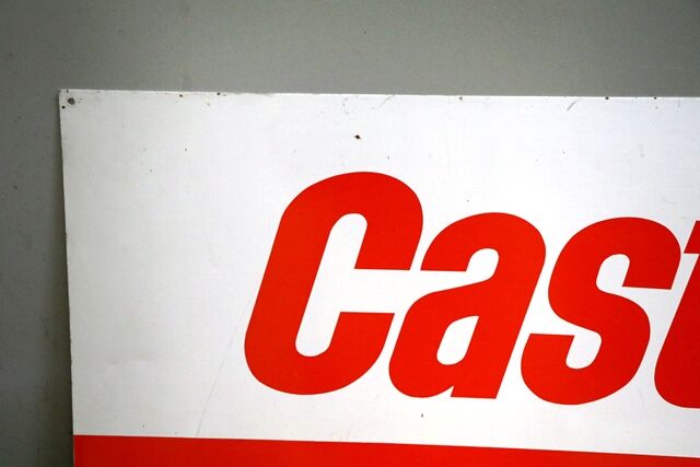 Classic Castrol L Motor Oil Tin Advertising Sign 