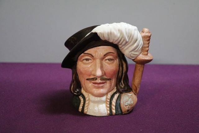 Early Royal Doulton Small Character Jugs Athos D6452 | XXXX Antique Complex