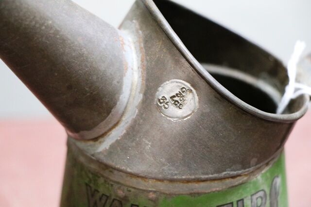 Early Vintage Castrol Wakefield One Pint Oil Pourer Jug