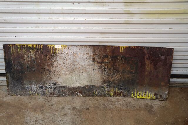 Early Vintage Shell Motor Spirit Enamel Advertising Sign 