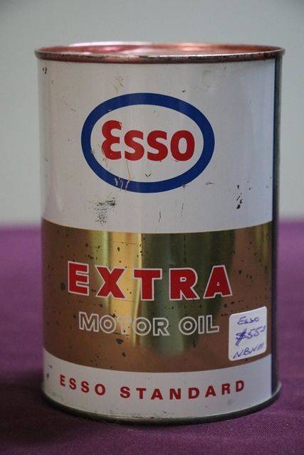 Esso Tin Huiles Gasolinas Lubrifiants Humble Esso Extra 
