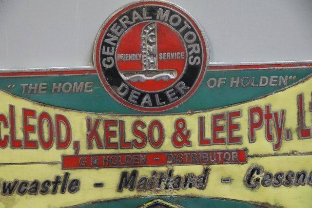 GMH Mcleod Kelso and Lee Pty Ltd Badge By HR Hobson Pty Melbourne