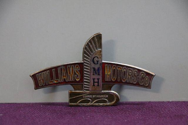 GMH Williams Motors Badge By Bishop Brisbane 