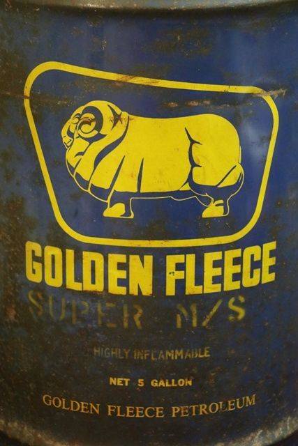 Golden Fleece 5 Gallons Super MS Motor Oil Drum 