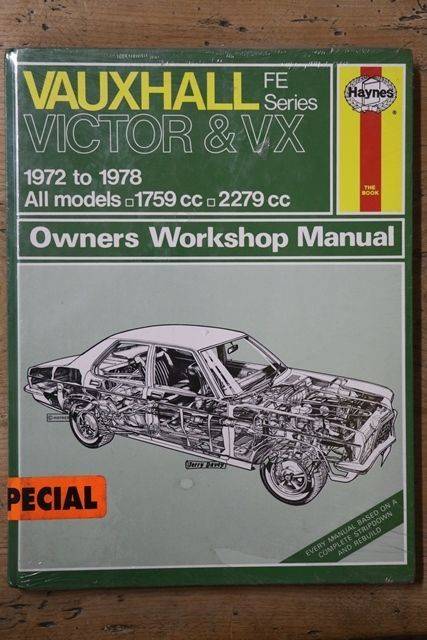 Haynes Owners Workshop Manual VAUXHALL FE Series 