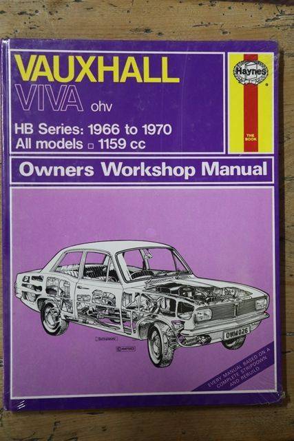 Haynes Owners Workshop Manual Vauxhall Viva ohv HB