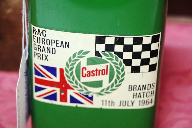 Historic RAC Castrol European Grand Prix One Pint Tin 