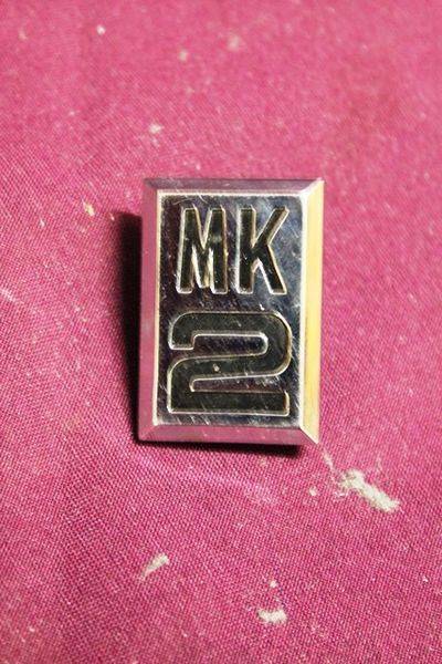 MK2 Chrome Car Badge | XXXX Antique Complex