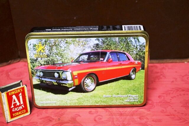 Macand39s 150g Shortbread Tin 1970 Ford Red GT Tin