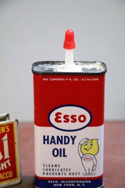 A Vintage Esso Handy Oil Drip Man Automobilia Motoring Petrol Memorabilia 