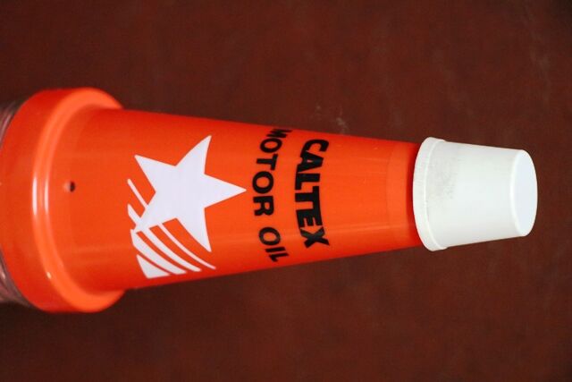 Original Caltex Motor Oil 500ml Bottle with Genuine Top