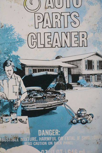 Radiator Specialty Company Quart Home and Auto Parts Cleaner Oil Tin