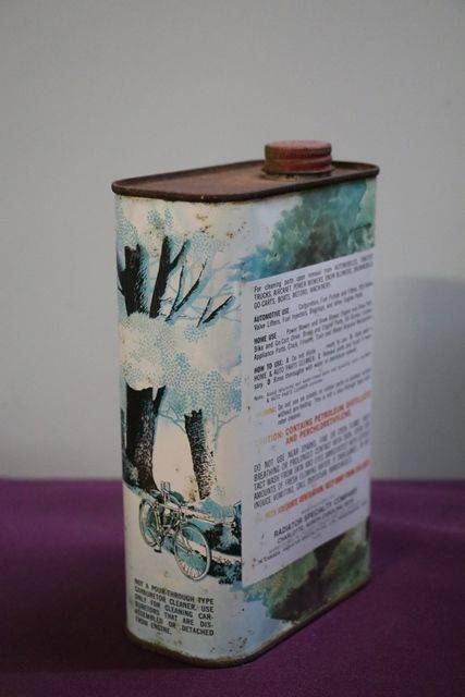 Radiator Specialty Company Quart Home and Auto Parts Cleaner Oil Tin