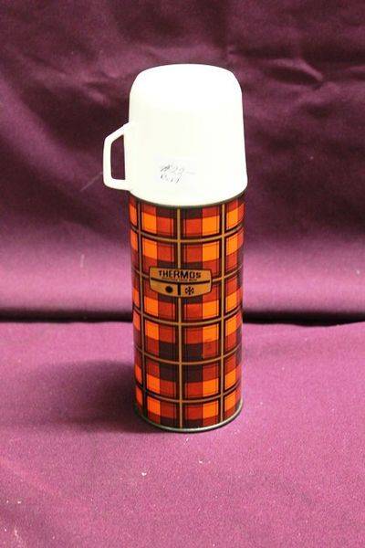 thermos tartan