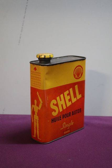 Shell Huile Pour Autos Single Fluide  2 Litres Motor Oil Tin 