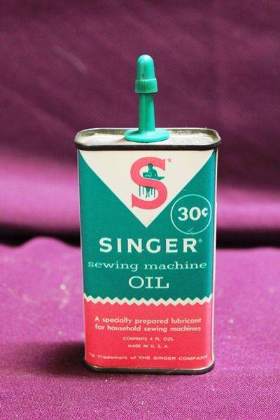 Singer Sewing Machine Oil Tin