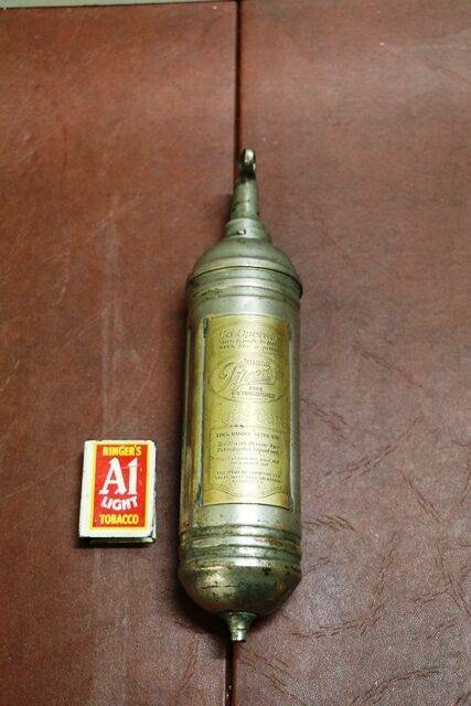 Small Vintage Junior PYRNE Fire Extinguisher 
