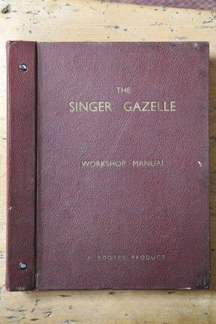 The Singer Gazelle Workshop Manual Series I to V