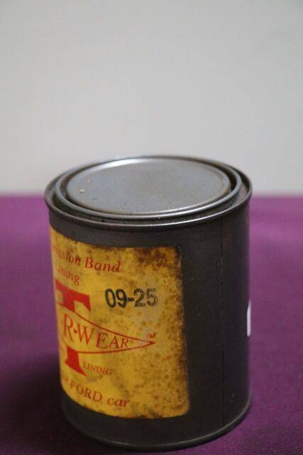 Transmission Band Lining NevRWear For The Ford Car Tin 
