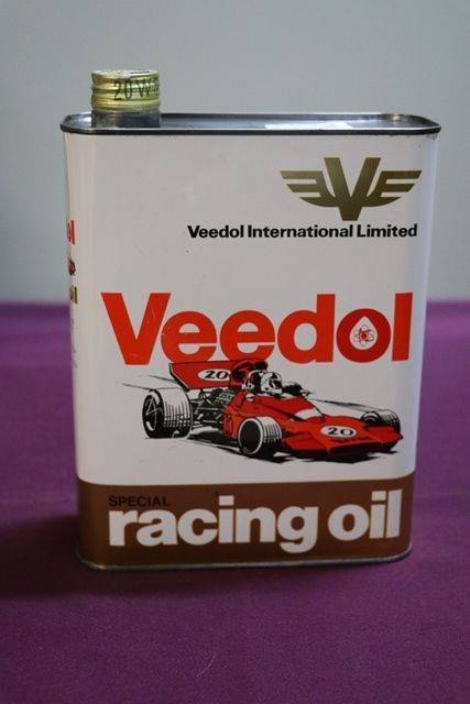 Veedol Racing 2 Litres Motor Oil Tin 