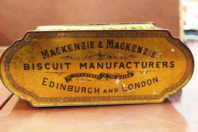 Victorian Mackenzie & Mackenzie Biscuit Tin | XXXX Antique Complex