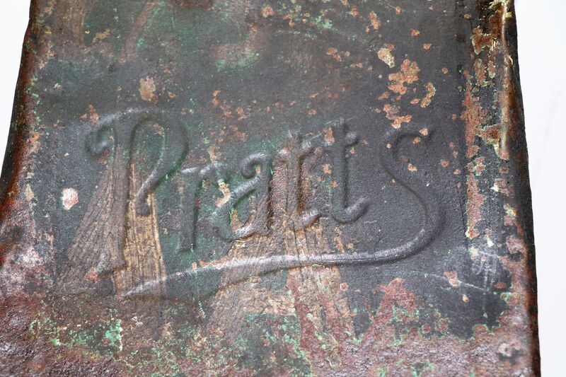 Vintage 2 Gallon Running Board Can for Early Pratts 