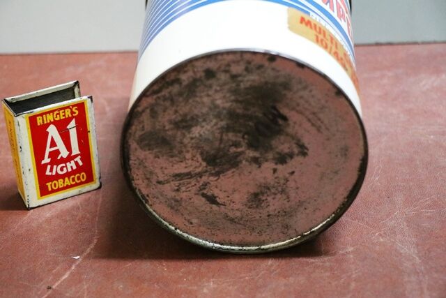 Vintage AMPOL Multi Grade  1040 MS 1 quart Oil Can