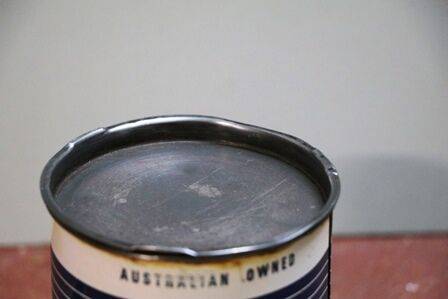 Vintage Ampol 1lb Grease Tin