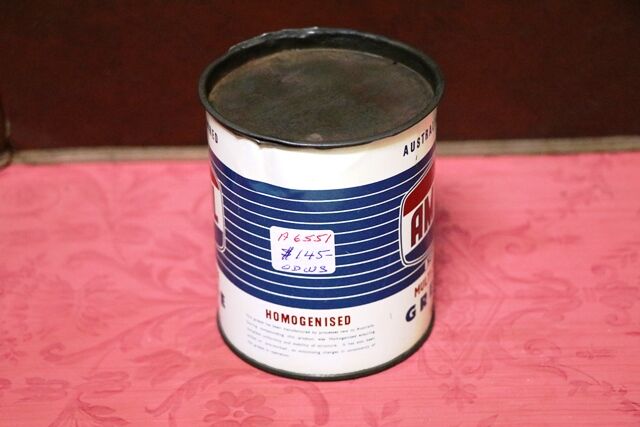 Vintage Ampol MultiPurpose Red Grease 1lb Tin