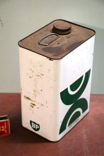 Vintage BP Aust 5 litres Oil Tin