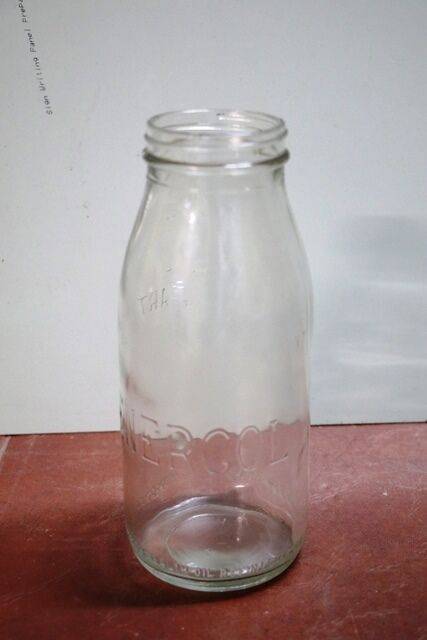 Vintage BP Energol One Quart Embossed Bottle