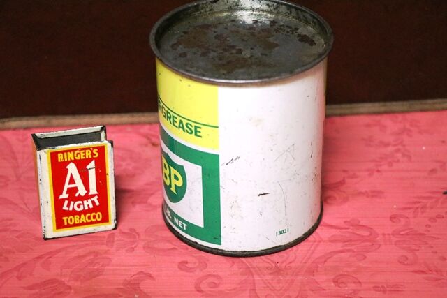Vintage BP Energrease 1 lb Grease Tin