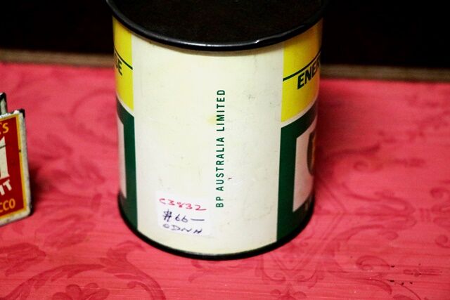 Vintage BP Energrease 1lb Grease Tin