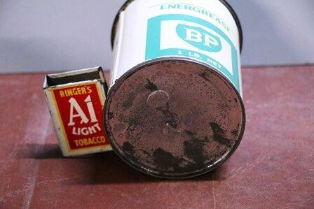 Vintage BP Energrease BP 1lb Grease Tin