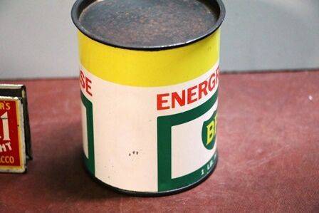 Vintage BP Energrease BP 1lb Grease Tin
