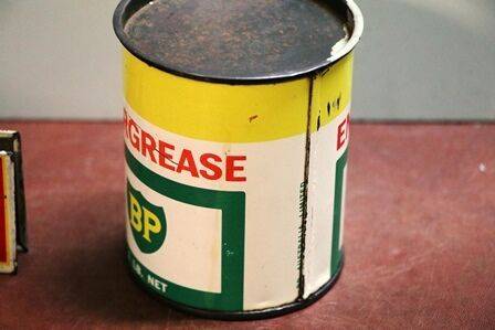 Vintage BP Energrease BP 1lb Grease Tin
