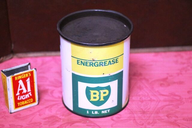 Vintage BP Energrease BP 1lb Grease Tin