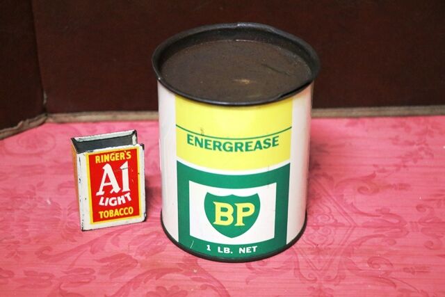 Vintage BP Energrease BP 1lb Grease Tin