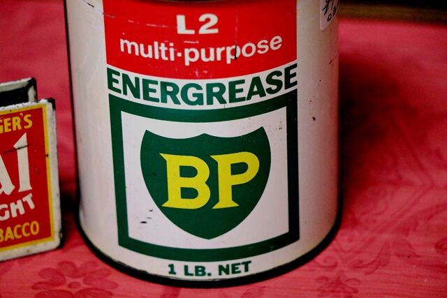 Vintage BP Energrease L2 MultiPurpose 1lb Grease Tin