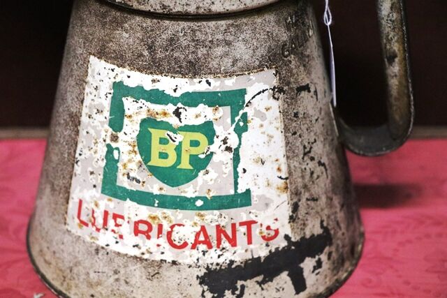 Vintage BP Half Gallon JugPourer