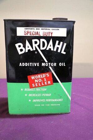 Vintage Bardahal Additive Motor Oil