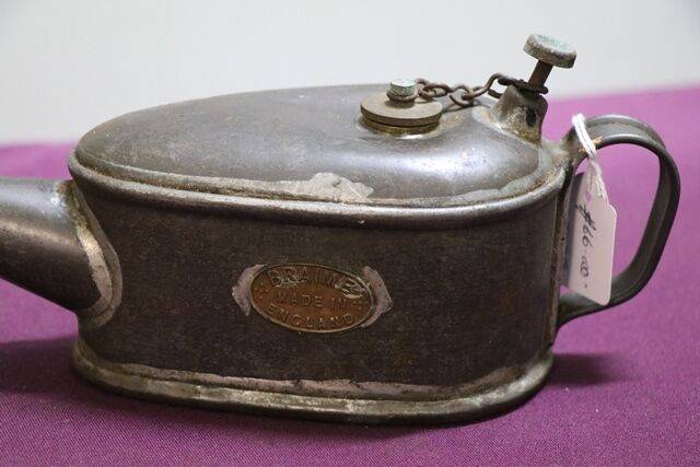 Vintage Braime Boat Shape Oiler 